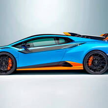 Racing UP Stripes Side Vinyl Decal Sticker Graphics for Lamborghini STO 2