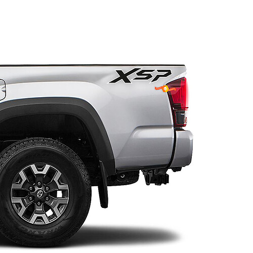 Pair of XSP Side Truck Vinyl Stickers Decal for Toyota Tacoma