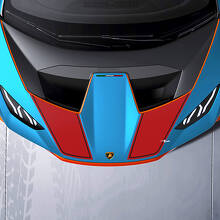 Hood Racing Stripes Vinyl Decal Sticker Graphics for Lamborghini STO 2