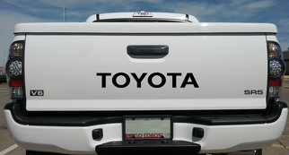 Set of 3x Toyota SR5 V6 Development TRD Motorsport Tailgate Truck Pickup Banner Strip Car Windshield Vinyl Sticker Decal Tundra Tacoma