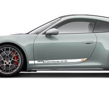 Side Kit graphic Decal Sticker for Porsche 911 Carrera 4S 5
