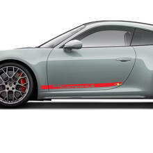 Side Kit graphic Decal Sticker for Porsche 911 Carrera 4S 6