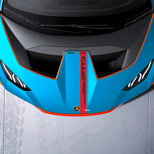 Hood Stripe Racing Vinyl Decal Sticker Graphics for Lamborghini STO 3