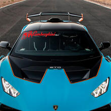 Lambo Windshield Racing Vinyl Decal Sticker Graphics for Lamborghini STO 3