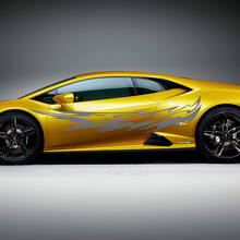 Side Graphics Tribal Racing Vinyl Decal Sticker Graphics for Lamborghini Huracan Evo 2