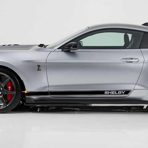 Shelby Rocker Panel Decals for Ford Mustang 1