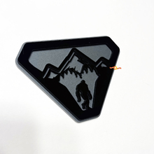 Mountains Sasquatch Bigfoot Yeti Fender Badges Tailgate Emblem 3D Badge 2 6