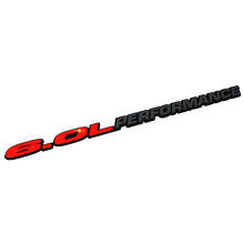 6.0 Performance Hood Badge Emblem 3D Badge for Dodge Ram Powerstroke Truck 6.0L 2