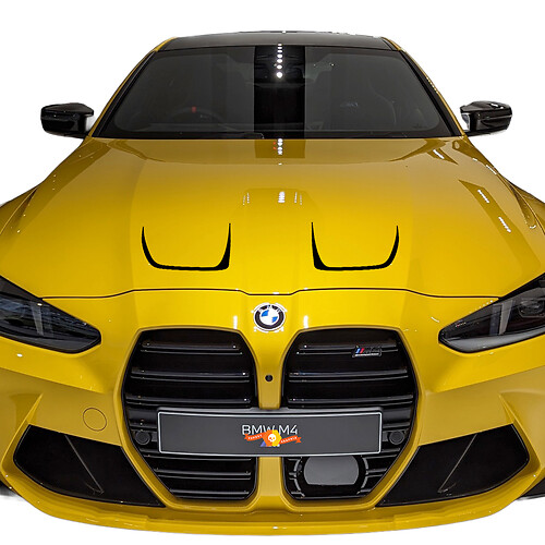 Hood Vent vinyl decal sticker style for BMW M4 M3 G80 G82 G83  1