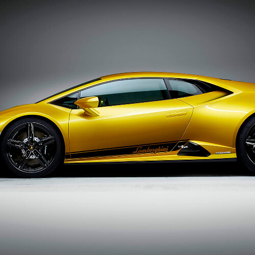 Side Stripes Graphics Racing Vinyl Decal Sticker Graphics for Lamborghini Huracan Evo 2