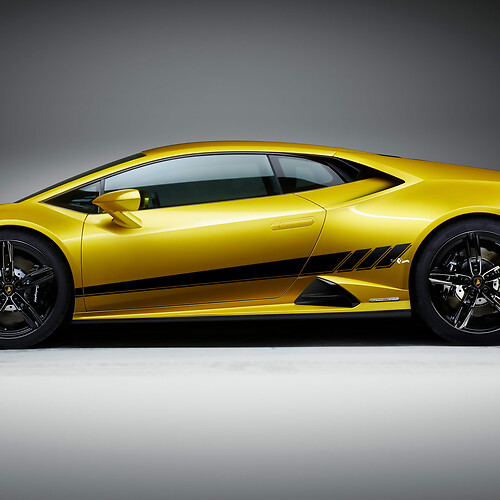 Side Stripes Graphics Racing Vinyl Decal Sticker Graphics for Lamborghini Huracan Evo 3 1