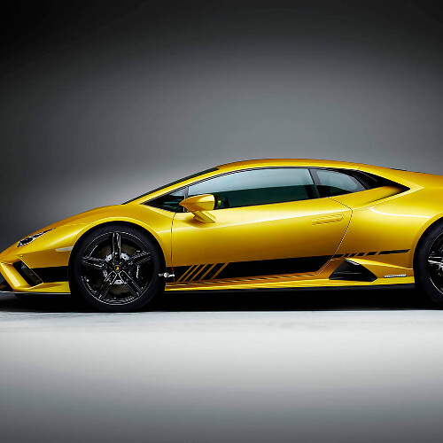 Side Stripes Graphics Racing Vinyl Decal Sticker Graphics for Lamborghini Huracan Evo