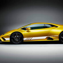 Side Stripes Graphics Racing Vinyl Decal Sticker Graphics for Lamborghini Huracan Evo 2