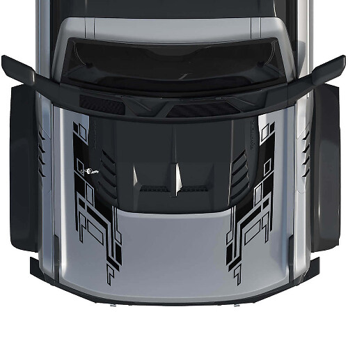 Hood Wrap Graphics Vinyl Decal Sticker for Ford Bronco Raptor