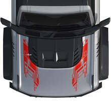 Hood Wrap Graphics Vinyl Decal Sticker for Ford Bronco Raptor 3