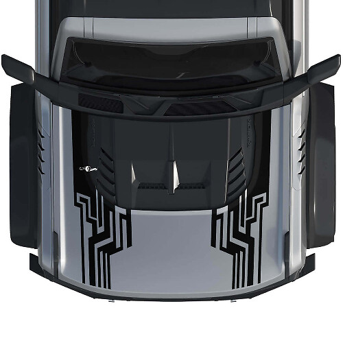 Hood Wrap Graphics Decal Sticker 2 for Ford Bronco Raptor