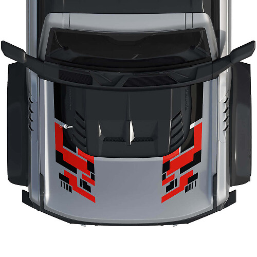 Hood Wrap Graphics Decal Sticker for Ford Bronco Raptor