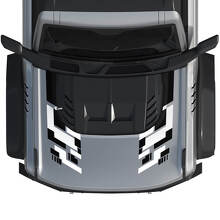 Hood Wrap Graphics Decal Sticker for Ford Bronco Raptor style 1 2