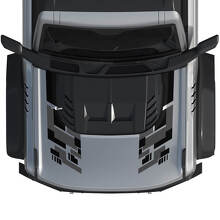 Hood Wrap Graphics Decal Sticker for Ford Bronco Raptor style 1 3