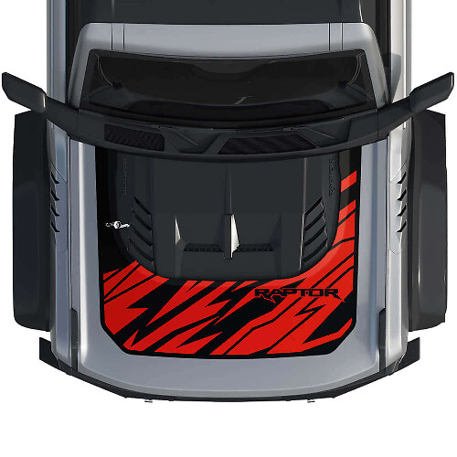Hood Wrap Graphics Decal Sticker 5 For Ford Bronco Raptor