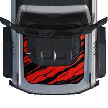 Hood Wrap Graphics Decal Sticker 3 for Musclecar horse power truck style 3_3