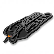Hemi Engine 3D Fender Badge Emblem for Dodge Ram 1500 TRX_3
