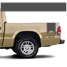 Rear side Band bed cover Decal Sticker Mopar graphics fits to Dodge Dakota 3