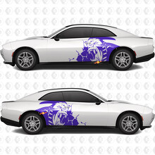 Side Angry Gorilla Kong Side Dodge Challenger or Charger Decals Stickers 2
