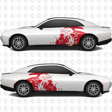 Side Angry Gorilla Kong Side Dodge Challenger or Charger Decals Stickers 3