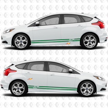 Side Doors Stripe Rocker panel Vinyl Decal Sticker Graphic for Ford Focus ST 2