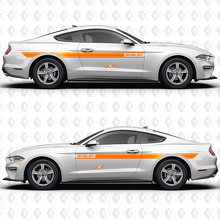 Shelby Side Doors Stripe Racing Decals Stickers for Ford Mustang 3