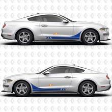 Racing Door Stripes Vinyl Decal for Musclecar Musclecarmodel GT_3