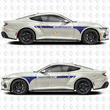Mustang GT Side Doors Stripes Racing Decals Stickers for Ford Mustang gt 2