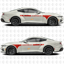 Mustang GT Side Doors Stripes Racing Decals Stickers for Ford Mustang gt 3