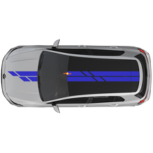 Hood Roof Racing Stripes Decals Stickers kit For Volkswagen Golf GTI 3