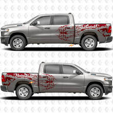 Spider and Splash Side Vinyl Decal Kit for Dodge Ram 1500_3