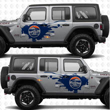 Mountains Nature Overland Side Vinyl Decal Sticker for Jeep Wrangler_2