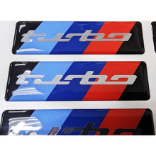 M Turbo Chrome Interior Dashboard domed 3d sticker decals graphic for BMW M 6