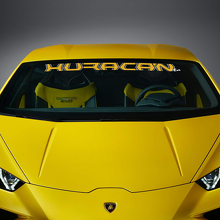 Windshield Lettering Vinyl Decal Sticker Graphics for Lamborghini Huracan Evo 4