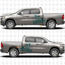 Awesome Wolf Side Doors Vinyl Stickers Decals Graphics 2 2