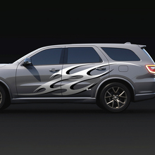Side Doors Tribal Graphics Decal vinyl stickers for Dodge Durango 2