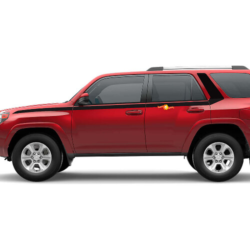 40th-Anniversary Side Body Stripes One Color style for Toyota 4Runner 5th Gen