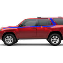 TRD 40th-Anniversary Side Body Stripes One Color style for Toyota 4Runner 5th Gen 3