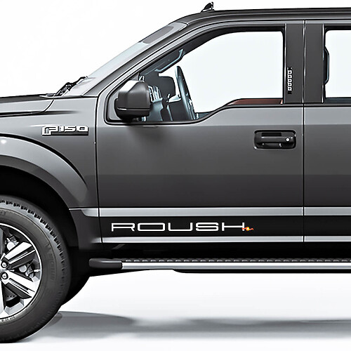 Roush Style Side Vinyl Decals for Musclecar truck