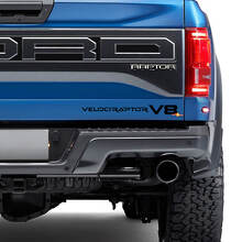 VelociRaptor V8 Side Doors Tailgate Vinyl Decal Sticker Graphics for Ford F-150 Raptor 4