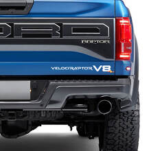VelociRaptor V8 Side Doors Tailgate Vinyl Decal Sticker Graphics for Ford F-150 Raptor 5