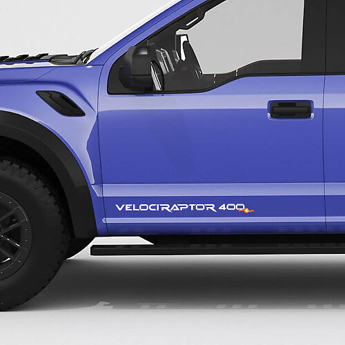 VelociRaptor V8 400 Side Doors Tailgate Vinyl Decal Sticker Graphics for Ford F-150 Raptor