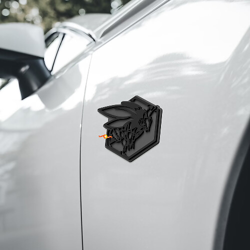 Honeycomb Bee Fender Badges Tailgate Emblem 3D Badge