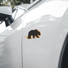 Bear Fender Badges Tailgate Emblem 3D Badge 5