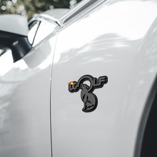 Wolf Fender Badges Tailgate Emblem 3D Badge 4